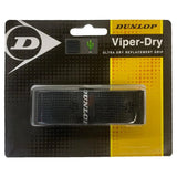 Viperdry Black Ultra Dry Replacement Tennis Grip-Accessories-Dunlop-31333-DEFAULT-L-Tennis Express