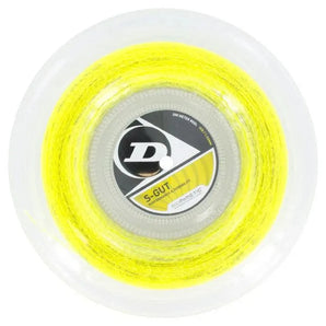 S-Gut 16G Yellow Tennis String Reel-Strings-Dunlop-31653-DEFAULT-L-Tennis Express