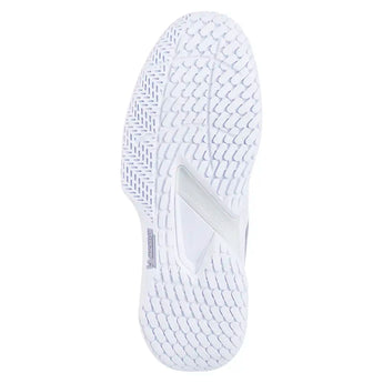 Women's Propulse Storm All Court Tennis Shoes White and Silver,Footwear,Babolat,,,Tennis Express,31F26447A-1019F26-5