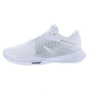 Women's Propulse Storm All Court Tennis Shoes White and Silver,Footwear,Babolat,,,Tennis Express,31F26447A-1019F2601copy