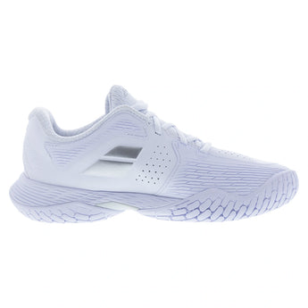 Women's Propulse Storm All Court Tennis Shoes White and Silver,Footwear,Babolat,,,Tennis Express,31F26447A-1019F2602copy