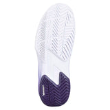 Women's SFX 4 All Court Tennis Shoes White and Dark Purple,Footwear,Babolat,,,Tennis Express,31F26530A-1121F26-5