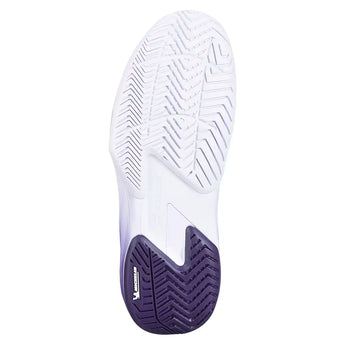 Women's SFX 4 All Court Tennis Shoes White and Dark Purple,Footwear,Babolat,,,Tennis Express,31F26530A-1121F26-5