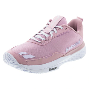 Women's SFX Evo All Court Tennis Shoes Gold Pink,Footwear,Babolat,Gold Pink,5.5,Tennis Express,31F26556A-5187F26copy