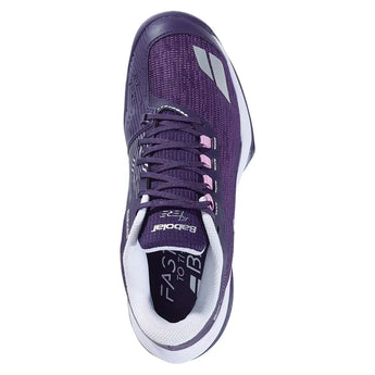 Women's Jet Tere 2 All Court Tennis Shoes Dark Purple and Silver,Footwear,Babolat,,,Tennis Express,31F26651A-5186F26-3