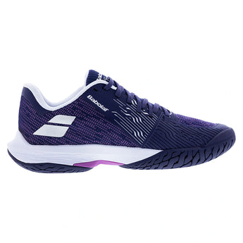 Women's Jet Tere 2 All Court Tennis Shoes Dark Purple and Silver,Footwear,Babolat,,,Tennis Express,31F26651A-5186F2602copy