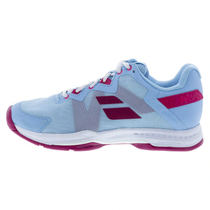 Women's SFX 3 All Court Tennis Shoes Clearwater and Cherry,Footwear,Babolat,,,Tennis Express,31S22530-4098S2201copy