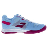 Women's SFX 3 All Court Tennis Shoes Clearwater and Cherry,Footwear,Babolat,,,Tennis Express,31S22530-4098S2202copy