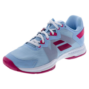 Women's SFX 3 All Court Tennis Shoes Clearwater and Cherry,Footwear,Babolat,6.5,,Tennis Express,31S22530-4098S22copy
