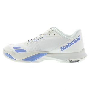 Women's Jet Mach 4 All Court Tennis Shoes Cream and Lavender,Footwear,Babolat,,,Tennis Express,31S26630B-111701copy