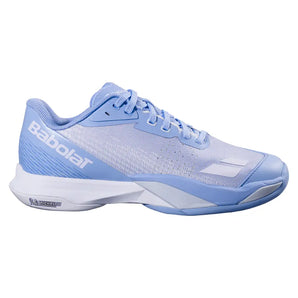 Women's Jet Mach 4 All Court Tennis Shoes Lavender and White-Footwear-Babolat-, [current_file_name-Tennis Express