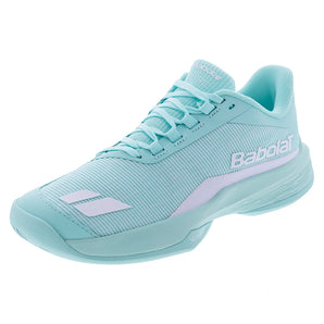 Women's Jet Tere 2 All Court Tennis Shoes Blue Tint,Footwear,Babolat,Blue Tint,10,Tennis Express,31S26651C-4144copy