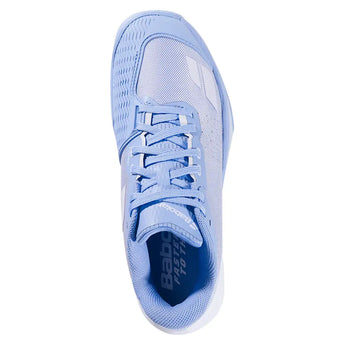 Women's Jet Mach 4 Clay Tennis Shoes Lavender and White-Footwear-Babolat-, [current_file_name-Tennis Express