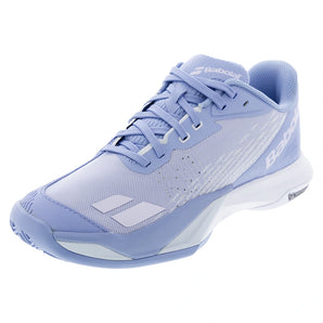 Women's CLAY Court Jet Mach 4 Tennis Shoes Lavender and White,Footwear,Babolat,Lavender and White,5.5,Tennis Express,31S26685B-4150copy