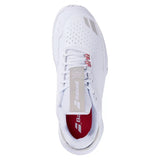 Women's SFX EVO All Court WIM Tennis Shoes White and Grey,Footwear,Babolat,,,Tennis Express,31S26939C-1072-3