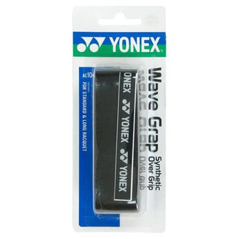 Wave Grap Synthetic Tennis Overgrip-Accessories-Yonex-32462-BLACK-L-2-[Sku]-Tennis Express