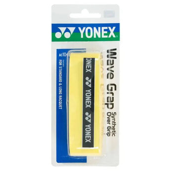 Wave Grap Synthetic Tennis Overgrip-Accessories-Yonex-32462-YELLOW-L-3-[Sku]-Tennis Express