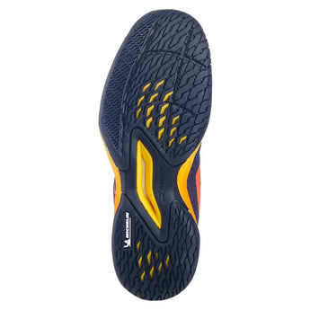Juniors Jet Mach 3 All Court Tennis Shoes Black and Sunset,Footwear,Babolat,,,Tennis Express,32F26648A-2054F26-5