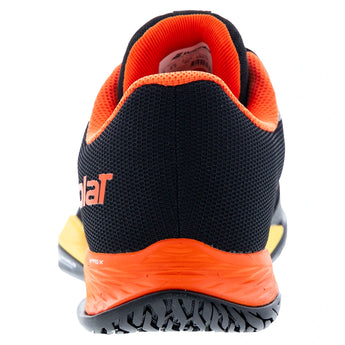 Juniors Jet Mach 3 All Court Tennis Shoes Black and Sunset,Footwear,Babolat,,,Tennis Express,32F26648A-2054F2603copy