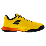 Juniors Propulse All Court Tennis Shoes Yellow and Sunset,Footwear,Babolat,,,Tennis Express,32JF26478A-7024F2602copy