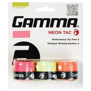 Neon Tac 3 Pack Tennis Overgrip-Accessories-Gamma-33615-DEFAULT-L-Tennis Express