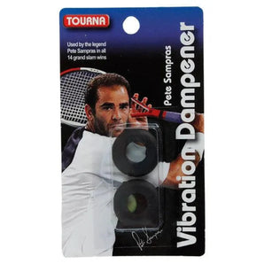 Sampras Black Vibration Tennis Dampener-Accessories-Tourna-33933-DEFAULT-L-Tennis Express