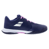 Juniors Propulse All Court Tennis Shoes Dark Purple and Silver,Footwear,Babolat,,,Tennis Express,33KF26884A-5186F2602copy