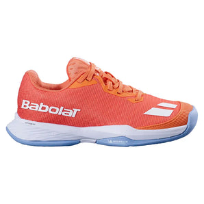Juniors' Jet Mach 3 All Court Tennis Shoes Melon-Footwear-Babolat-, [current_file_name-Tennis Express