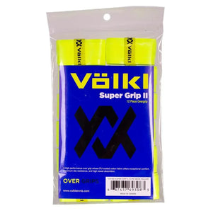Super Grip II 12 Pack Tennis Overgrip Neon Yellow-Accessories-Volkl-344612-1-Tennis Express