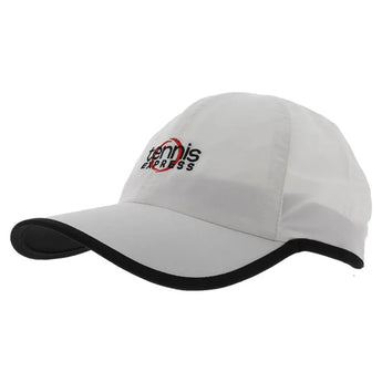 Unisex Featherlight Tennis Cap in White-Apparel-TENNIS EXPRESS-35552-DEFAULT-L-Tennis Express