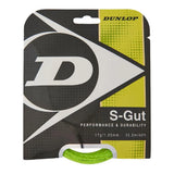 S-Gut 17G Green Tennis String-Strings-Dunlop-37554-DEFAULT-L-Tennis Express