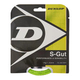 S-Gut 16G Green Tennis String-Strings-Dunlop-37555-DEFAULT-L-Tennis Express