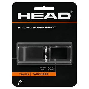 Hydrosorb Pro Tennis Replacement Grip Black-Accessories-Head-38808-DEFAULT-L-Tennis Express