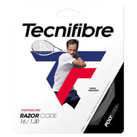 Razor Code 1.30MM/16G Tennis String Carbon-Strings-Tecnifibre-39233-DEFAULT-L-Tennis Express