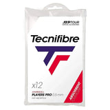 Pro Players Tennis Overgrip 12 Pack White-Accessories-Tecnifibre-39302-DEFAULT-L-Tennis Express