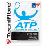 X-Tra Feel Replacement Tennis Grip-Accessories-Tecnifibre-39307-BLACK-L-Tennis Express