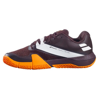 Men's Movea 2 Padel Shoes Brown and Cream,Footwear,Babolat,,,Tennis Express,3A0F26B571-1114F26-2