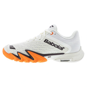 Men's Premura 3 Padel Shoes Cream and Orange,Footwear,Babolat,,,Tennis Express,3A0F26B752-1113F2601copy