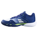 Men's Premura 3 Lebron Padel Shoes Blue Depths and Green Flash,Footwear,Babolat,,,Tennis Express,3A0F26C908-4146-2