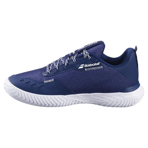 Men's SFX Evo Tennis Shoes Dark Blue and White-Footwear-Babolat-3A0S25A555-4131-1-Tennis Express