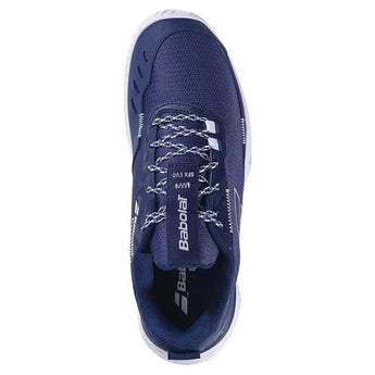 Men's SFX Evo Tennis Shoes Dark Blue and White-Footwear-Babolat-3A0S25A555-4131-3-Tennis Express