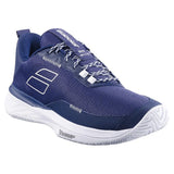 Men's SFX Evo Tennis Shoes Dark Blue and White-Footwear-Babolat-3A0S25A555-4131-4-Tennis Express