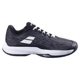 Men's Jet Tere 2 Tennis Shoes Black and White-Footwear-Babolat-3A0S25A649-2001S25-1-Tennis Express