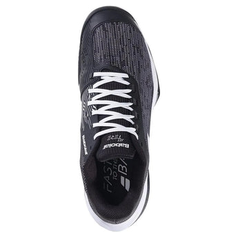 Men's Jet Tere 2 Tennis Shoes Black and White-Footwear-Babolat-3A0S25A649-2001S25-3-Tennis Express