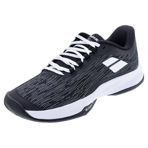 Men's Jet Tere 2 Tennis Shoes Black and White-Footwear-Babolat-3A0S25A649-2001S25_1ee412e0-53e2-4ba9-a820-63c0c2c6defc-Tennis Express