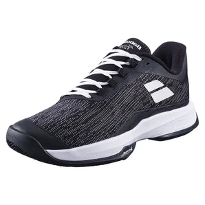 Men's Jet Tere 2 Clay Tennis Shoes Black and White-Footwear-Babolat-3A0S25A650-3-Tennis Express