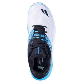 Men's Movea Padel Shoes White and Cyan Blue-Footwear-Babolat-3A0S25B571-1102-1-Tennis Express