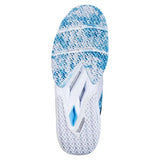Men's Movea Padel Shoes White and Cyan Blue-Footwear-Babolat-3A0S25B571-1102-4-Tennis Express