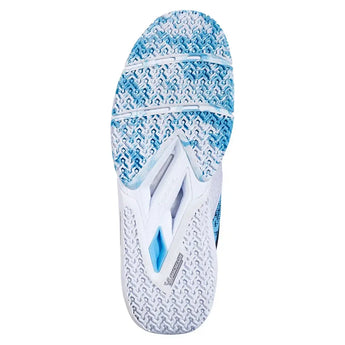 Men's Movea Padel Shoes White and Cyan Blue-Footwear-Babolat-3A0S25B571-1102-4-Tennis Express