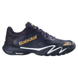 Men's Premura 3 Tennis Shoes Black and Gold-Footwear-Babolat-, [current_file_name-Tennis Express